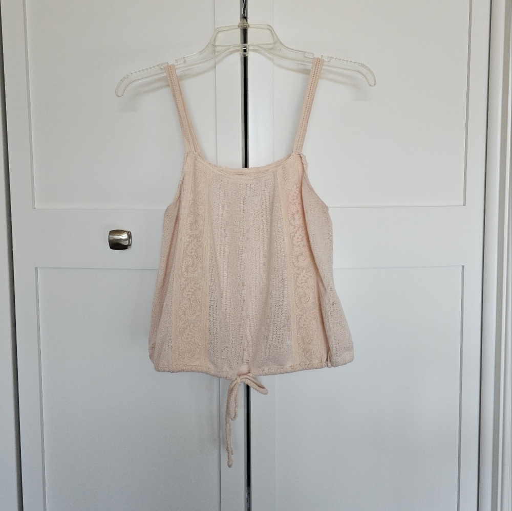 Self Esteem lace tank top size L